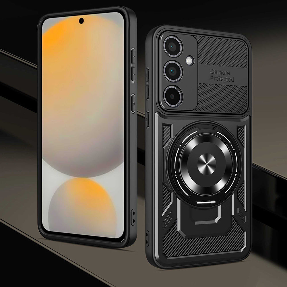 Coque pour Samsung Galaxy S26 S942, Techsuit, RuggedCam, Noire