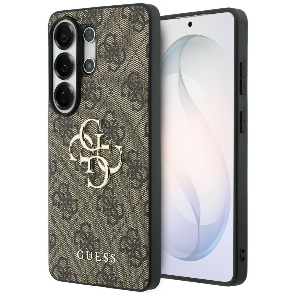 Étui pour Samsung Galaxy S26 Ultra S948, Guess, 4G Big Logo, Marron