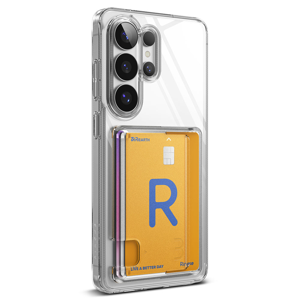 Case for Samsung Galaxy S26 Ultra S948, Ringke, Fusion Card, Transparent