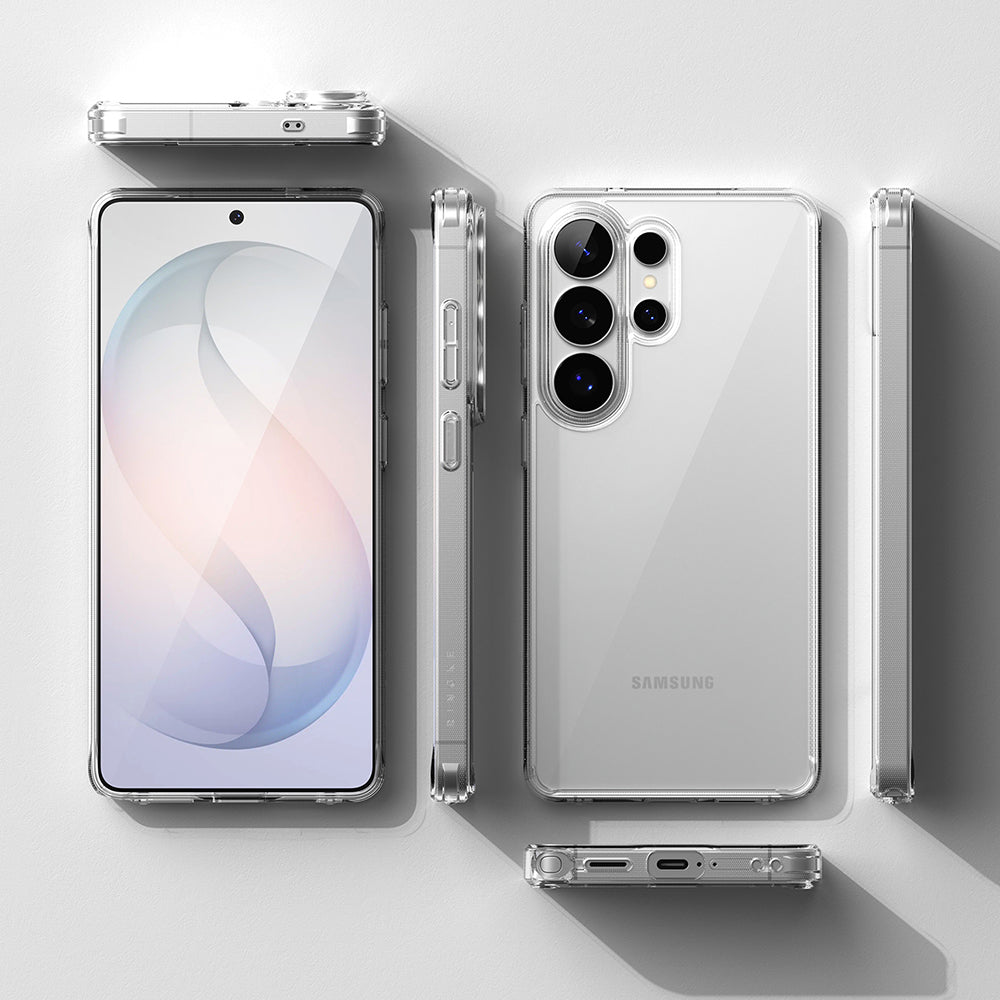 Étui pour Samsung Galaxy S26 Ultra S948, Ringke, Fusion, Transparent