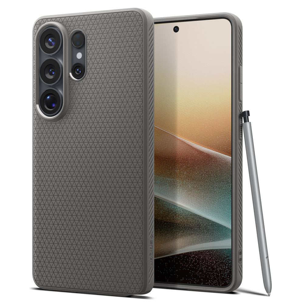 Étui pour Samsung Galaxy S26 Ultra S948, Spigen, Liquid Air, Gris ACS11205