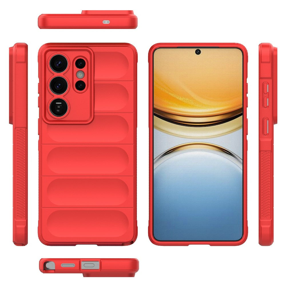 Étui pour Samsung Galaxy S26 Ultra S948, Techsuit, Magic Shield, Rouge