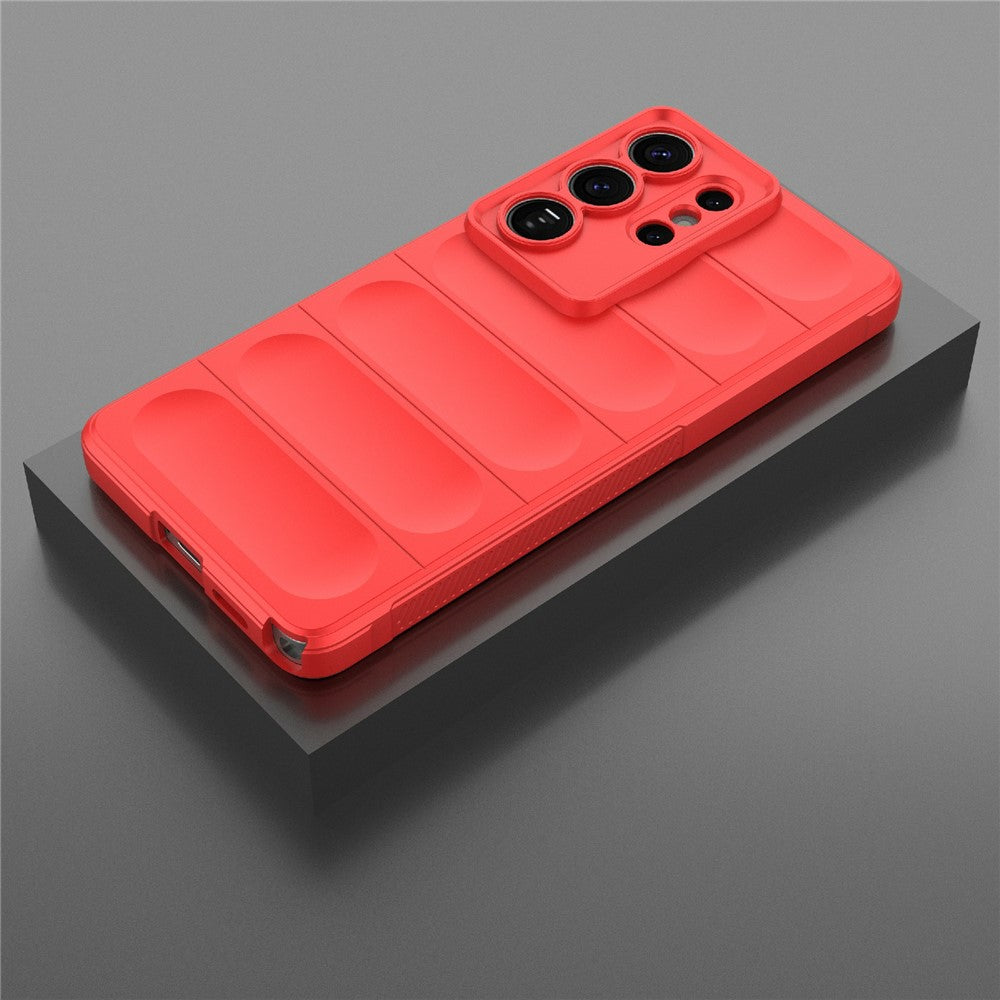 Étui pour Samsung Galaxy S26 Ultra S948, Techsuit, Magic Shield, Rouge