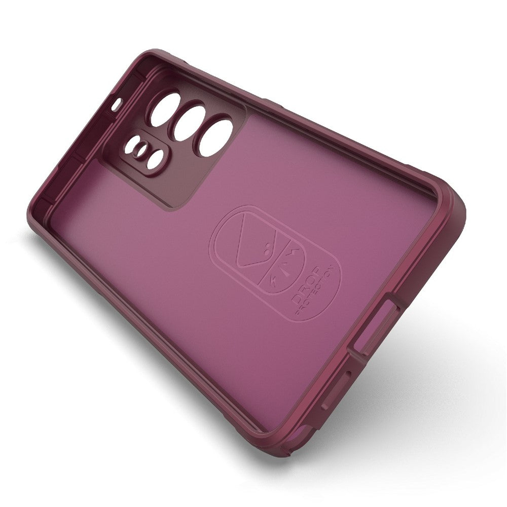 Case for Samsung Galaxy S26 Ultra S948, Techsuit, Magic Shield, Burgundy