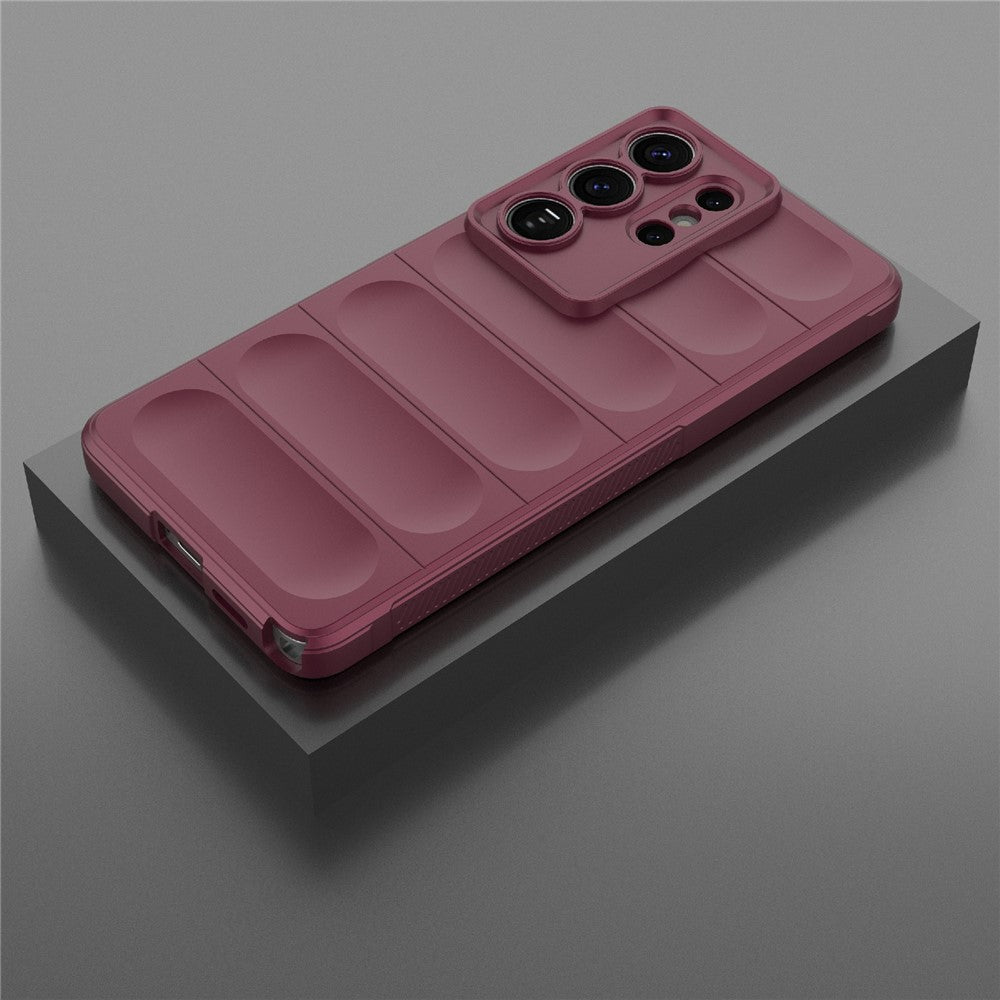 Case for Samsung Galaxy S26 Ultra S948, Techsuit, Magic Shield, Burgundy