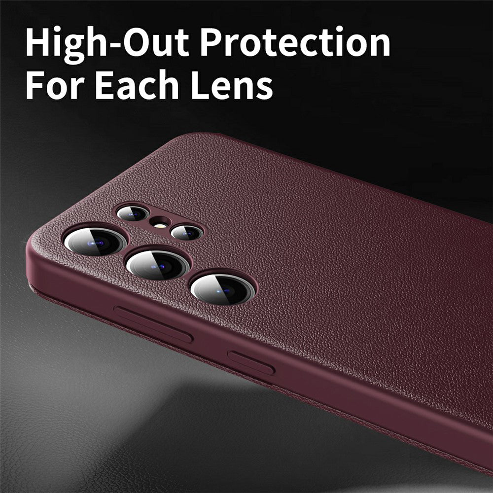 Étui pour Samsung Galaxy S26 Ultra S948, Techsuit, SmartView, Rouge