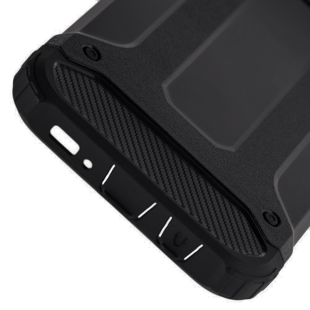 Coque pour Samsung Galaxy S8+ G955, Techsuit, Hybrid Armor, Noire
