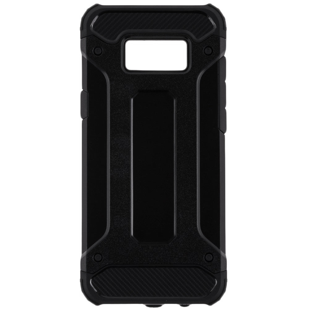 Coque pour Samsung Galaxy S8+ G955, Techsuit, Hybrid Armor, Noire