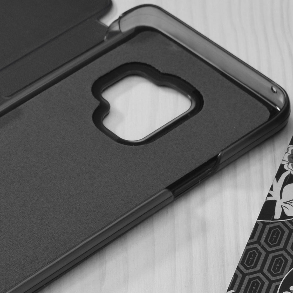 Coque pour Samsung Galaxy S9 G960, Techsuit, eFold, Noire