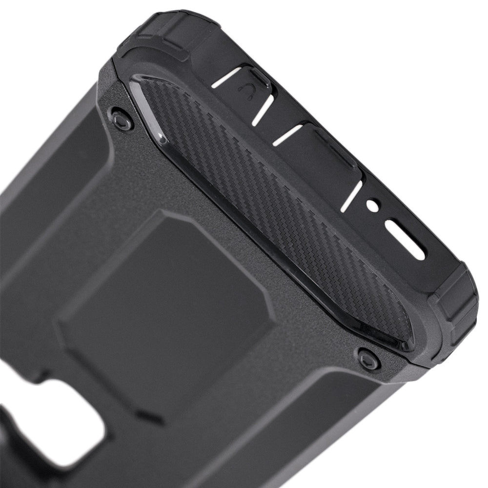 Coque pour Samsung Galaxy S9 G960, Techsuit, Hybrid Armor, Noire