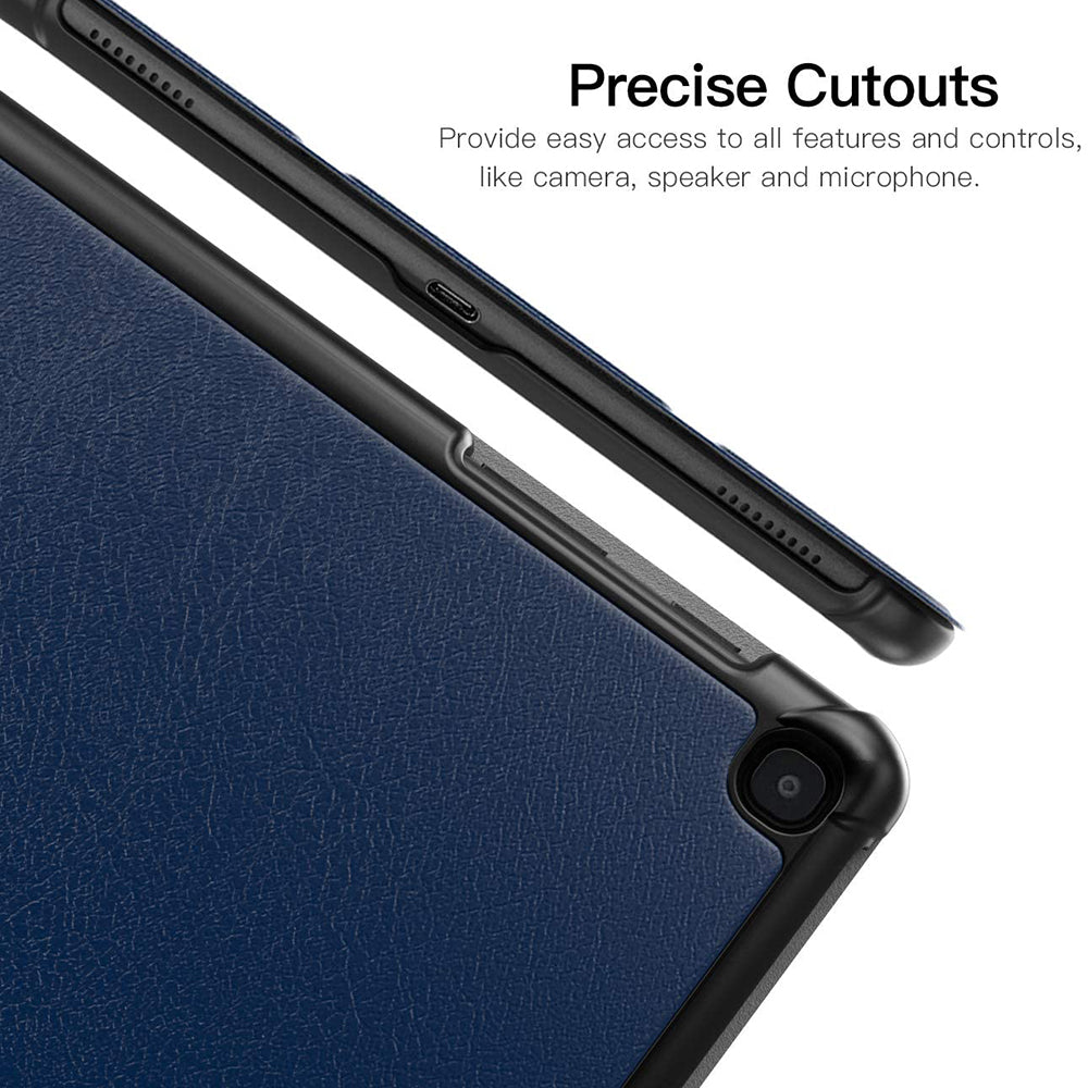 Housse pour Samsung Galaxy Tab A 10.1 (2019), Techsuit, FoldPro, Bleue
