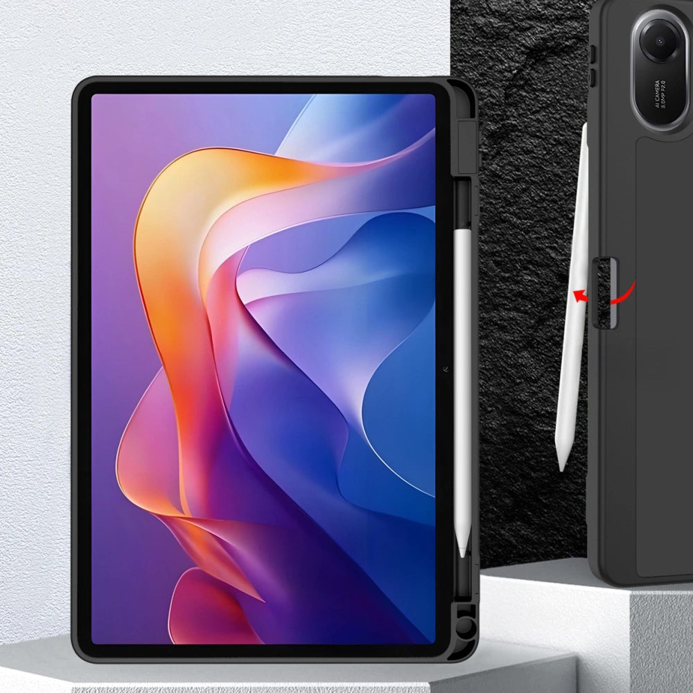 Étui pour Samsung Galaxy Tab A11 / Tab A9, Techsuit, Flex Trifold, Bleu
