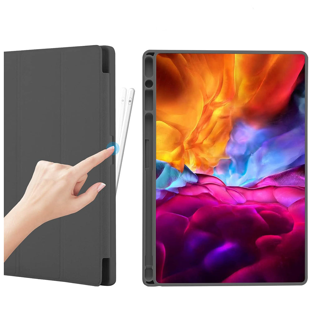 Coque pour Samsung Galaxy Tab A8 10.5 (2021), Techsuit, Flex Trifold, Vert Matcha