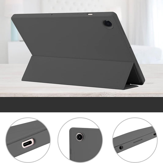 Coque pour Samsung Galaxy Tab A8 10.5 (2021), Techsuit, Flex Trifold, Vert Matcha