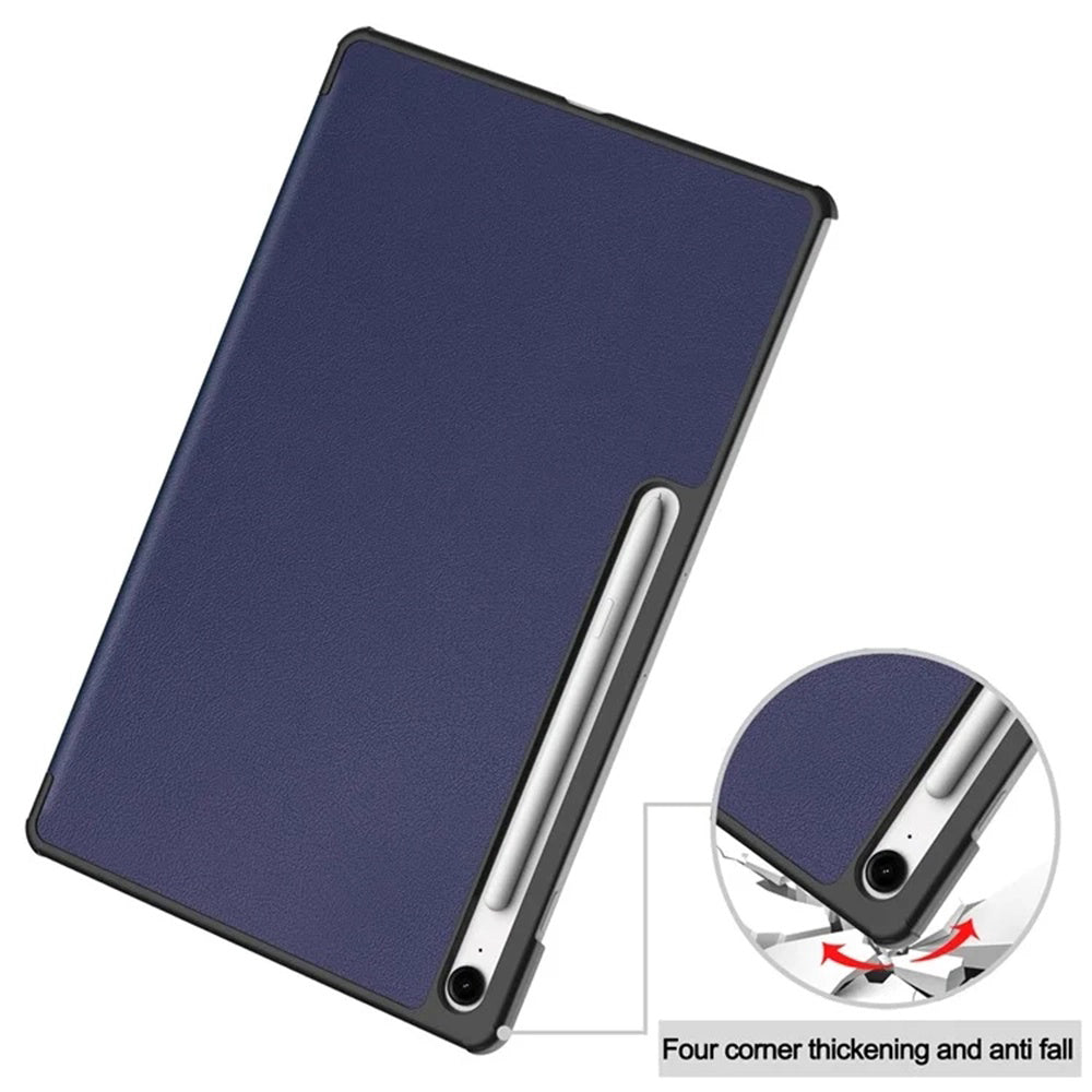 Housse pour Samsung Galaxy Tab S10 FE+, Techsuit, FoldPro, Rouge
