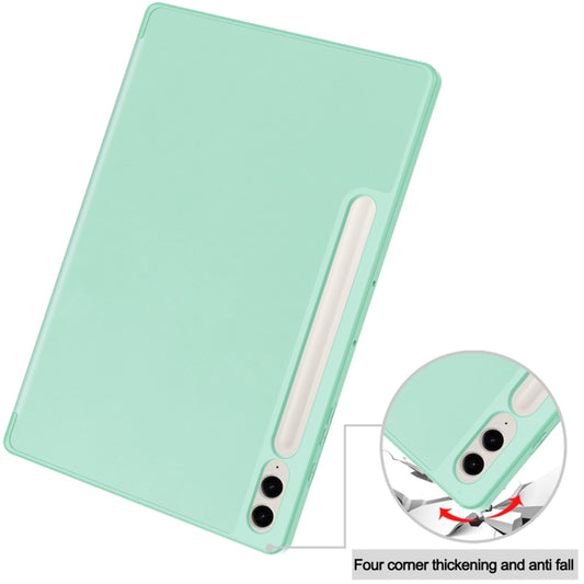 Housse pour Samsung Galaxy Tab S10+ / Tab S9 FE+ / Tab S9+, Techsuit, Flex Trifold, Noire