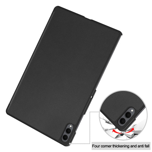 Étui pour Samsung Galaxy Tab S11 Ultra, Techsuit, FoldPro, Noir