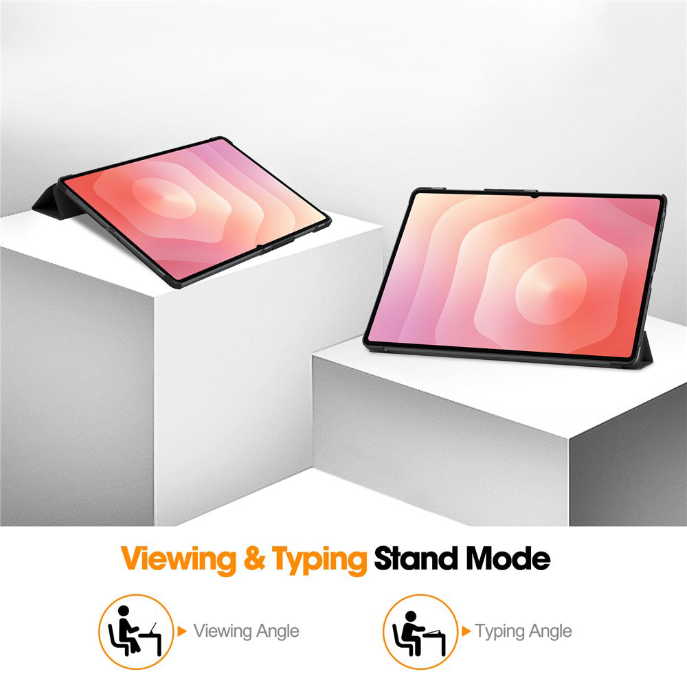 Étui pour Samsung Galaxy Tab S11 Ultra, Techsuit, FoldPro, Noir