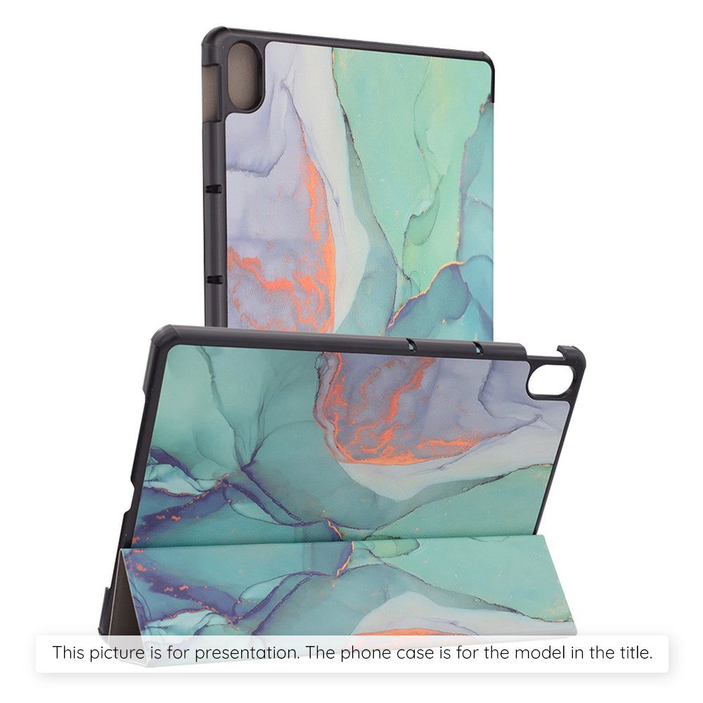 Housse pour Samsung Galaxy Tab S12 Plus, Techsuit, FoldPro Green Time, Multicolore