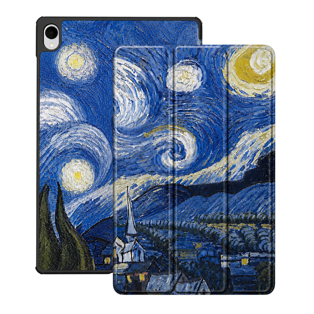 Étui pour Samsung Galaxy Tab S12 Plus, Techsuit, FoldPro Starry Night, Multicolore