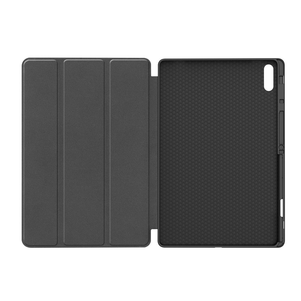 Coque pour Samsung Galaxy Tab S12 Ultra / Tab S11 Ultra, Techsuit, Flex Trifold, Vert Matcha