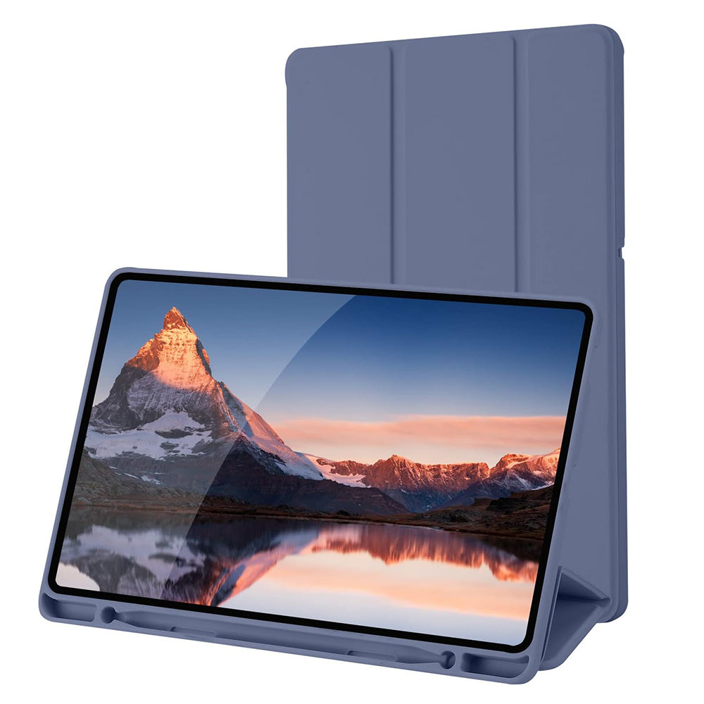 Housse pour Samsung Galaxy Tab S6 Lite (2024) / Tab S6 Lite (2022) / Tab S6 Lite (2020), Techsuit, Flex Trifold, Violet