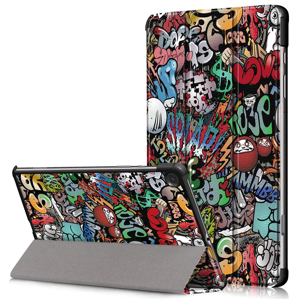 Coque pour Samsung Galaxy Tab S6 Lite (2024) / Tab S6 Lite (2022) / Tab S6 Lite (2020), Techsuit, FoldPro, Multicolore
