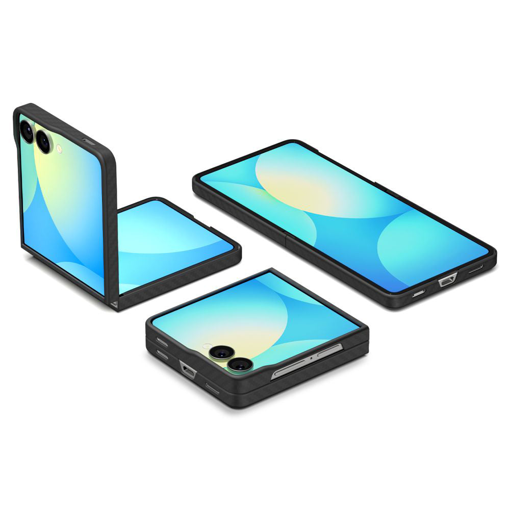 Étui pour Samsung Galaxy Z Flip7 F766, Spigen, Air Skin, Noir ACS09564