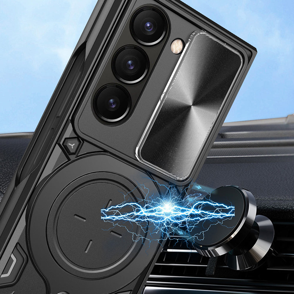 Coque pour Samsung Galaxy Z Fold5 F946, Techsuit, CamGuard Pro, Noire