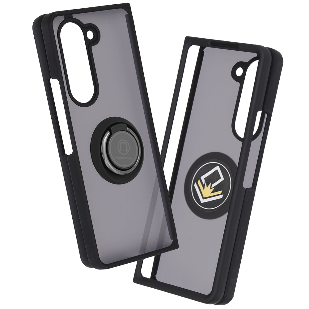 Coque pour Samsung Galaxy Z Fold5 F946, Techsuit, Glinth, Noire