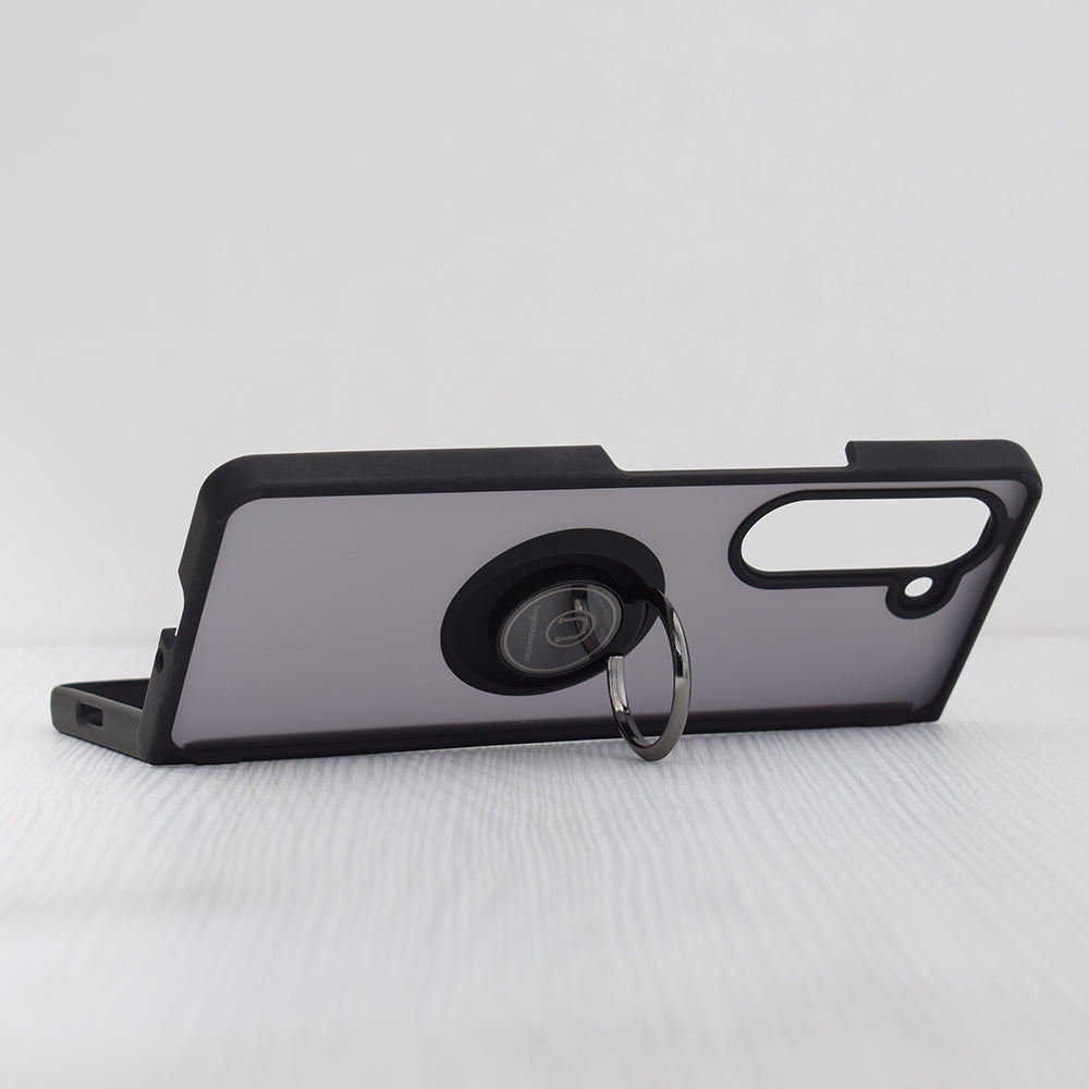 Coque pour Samsung Galaxy Z Fold5 F946, Techsuit, Glinth, Noire