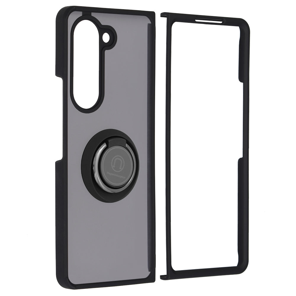 Coque pour Samsung Galaxy Z Fold5 F946, Techsuit, Glinth, Noire