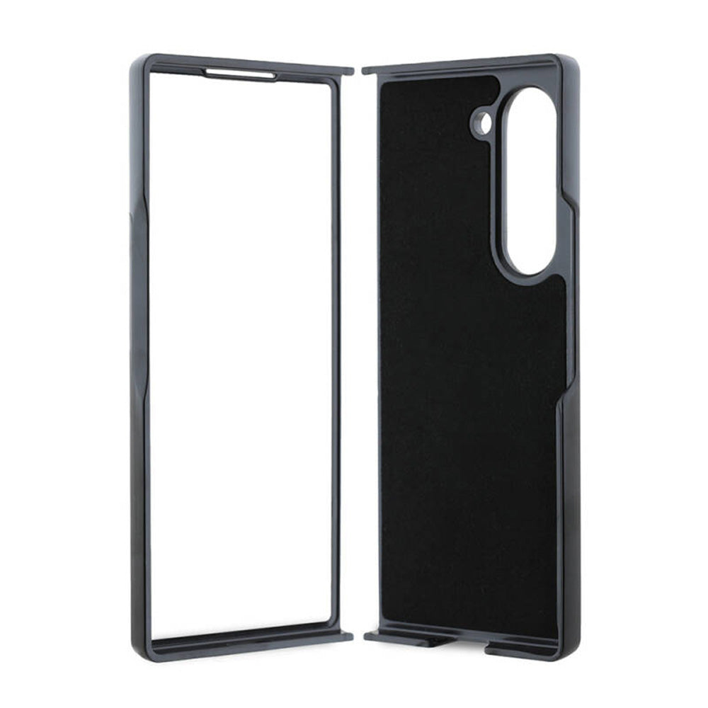 Étui pour Samsung Galaxy Z Fold6 F956, Guess, Glitter Script, Noir