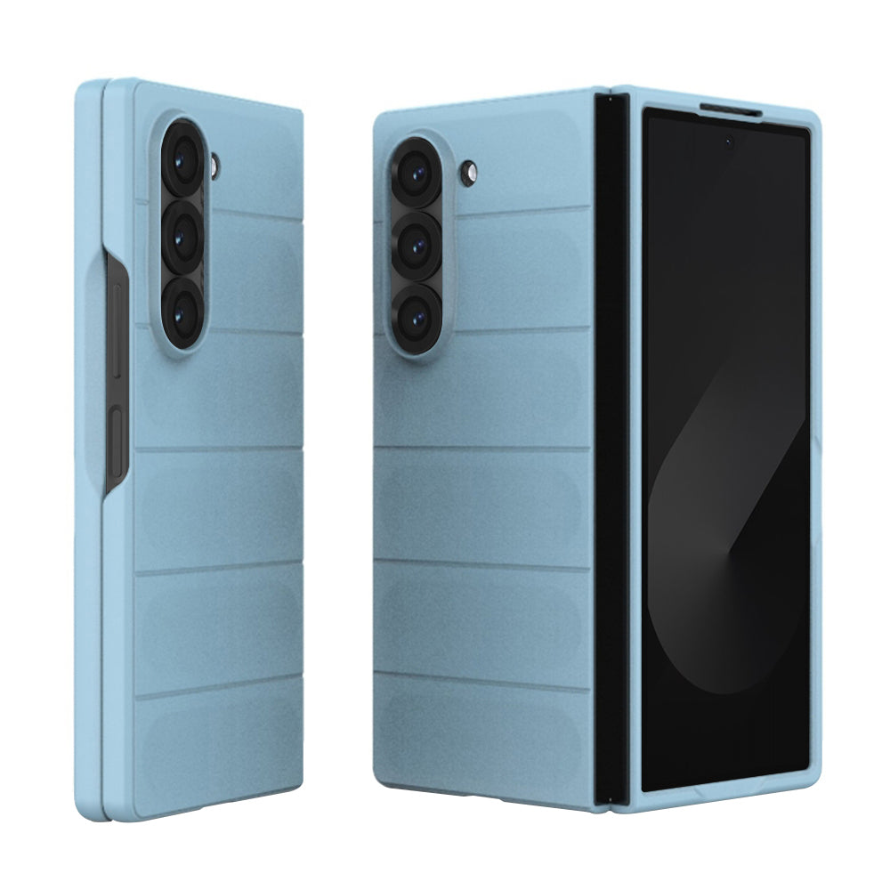 Coque pour Samsung Galaxy Z Fold6 F956, Techsuit, Magic Shield, Bleu