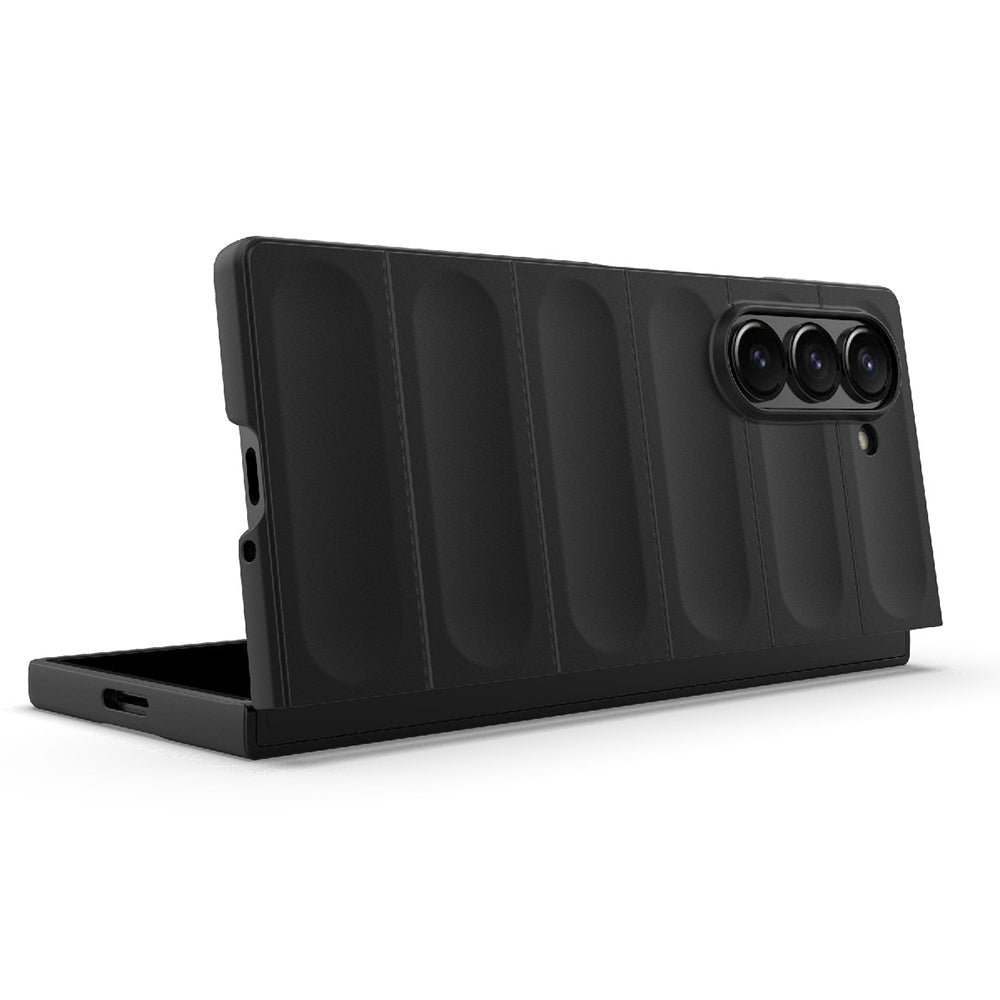 Coque pour Samsung Galaxy Z Fold6 F956, Techsuit, Magic Shield, Bordeaux