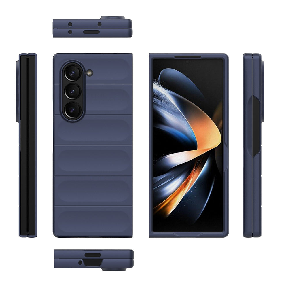 Coque pour Samsung Galaxy Z Fold6 F956, Techsuit, Magic Shield, Bordeaux