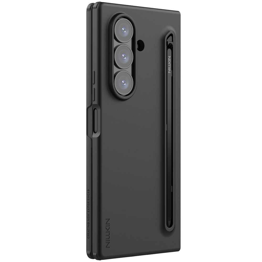 Coque pour Samsung Galaxy Z Fold7 F966, Nillkin, Flex Pure avec support S-Pen, Noire