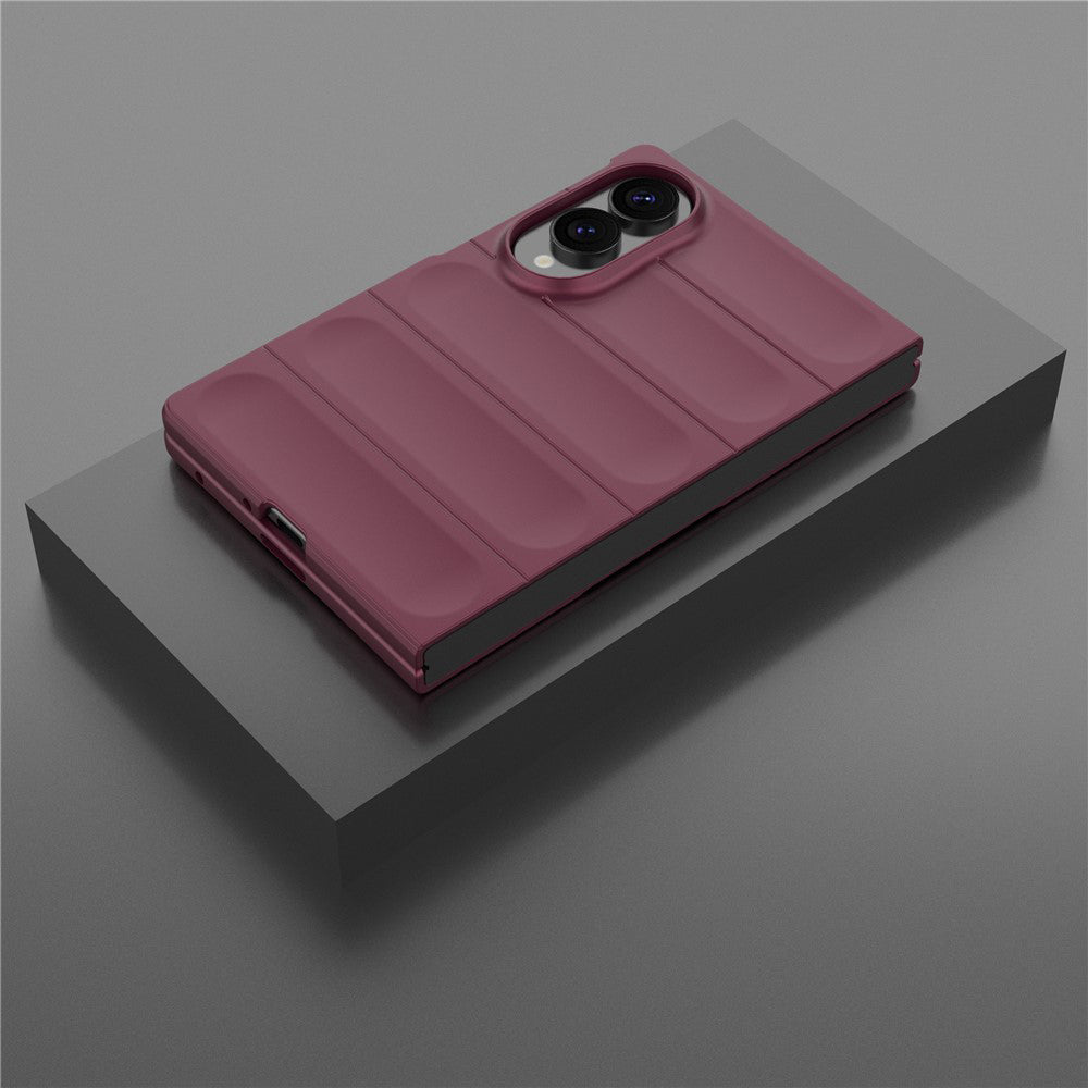 Coque pour Samsung Galaxy Z Fold8 F971, Techsuit, Magic Shield, Bordeaux