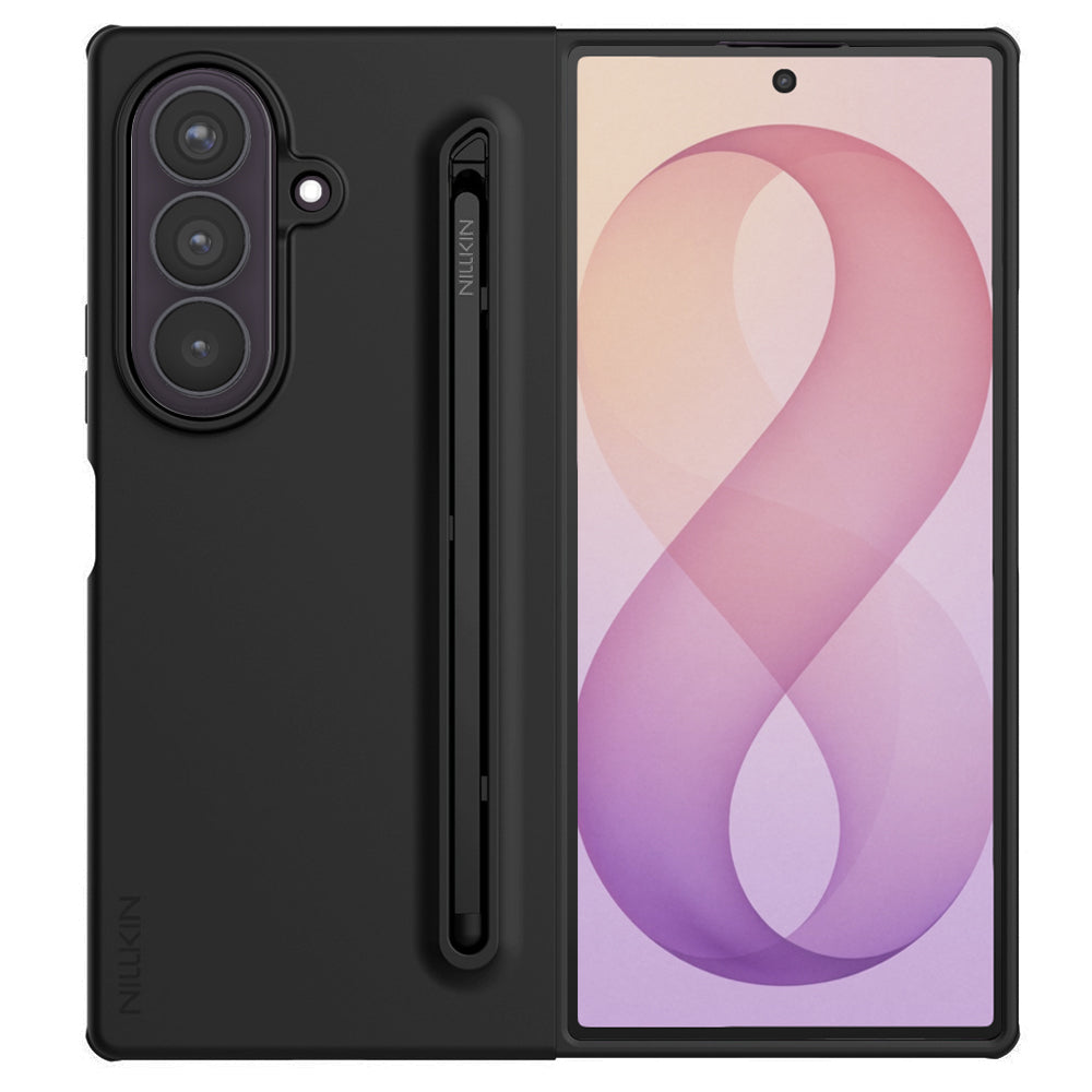 Coque pour Samsung Galaxy Z Fold8 Ultra F976, Nillkin, Flex Pure avec support S-Pen, Noire