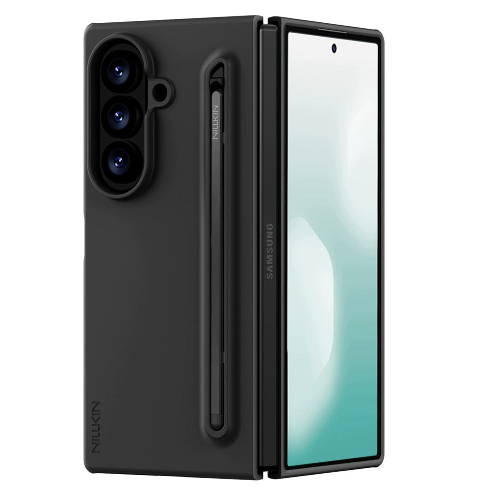 Coque pour Samsung Galaxy Z Fold8 Ultra F976, Nillkin, Flex Pure avec support S-Pen, Noire