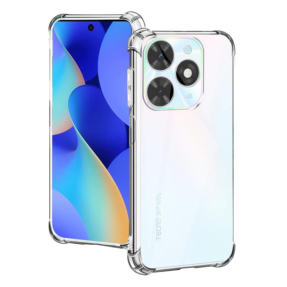 Coque pour Tecno Spark Go 2024 / Spark 20C, Techsuit, Antichoc Claire, Transparente