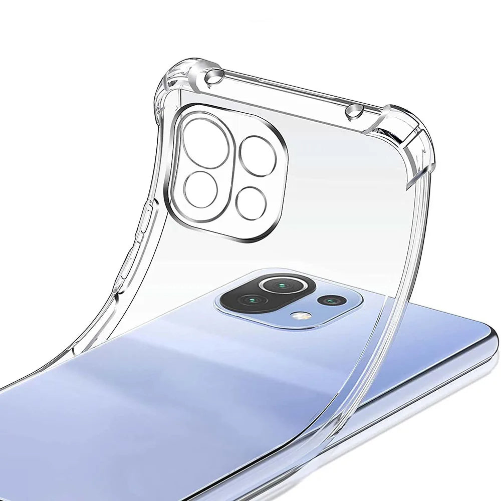 Coque pour Xiaomi 11 Lite 5G NE / Mi 11 Lite 5G / 11 Lite, Techsuit, Antichoc Claire, Transparente