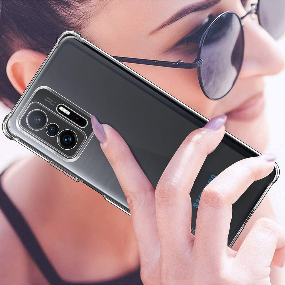 Coque pour Xiaomi 11T / 11T Pro, Techsuit, Anti-choc Claire, Transparente
