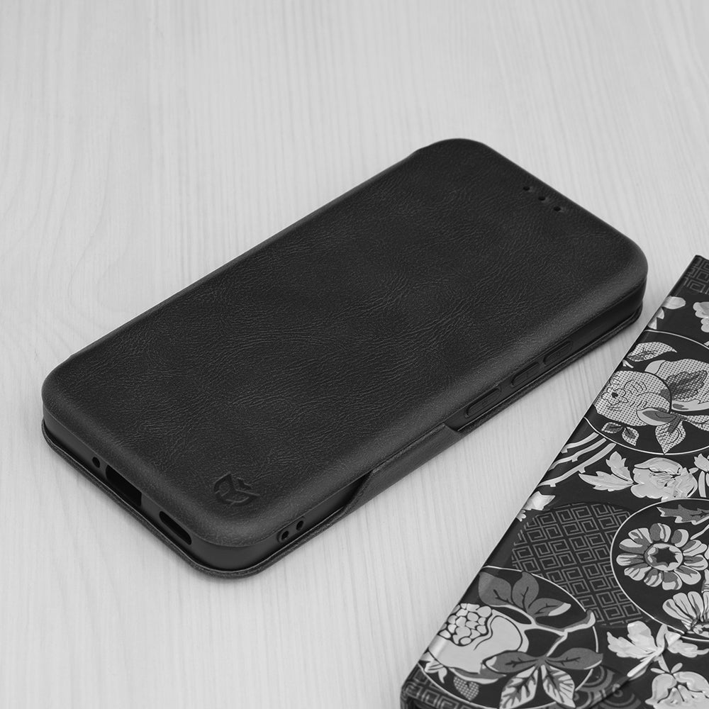 Coque pour Xiaomi 13, Techsuit, Safe Wallet Plus, Noire