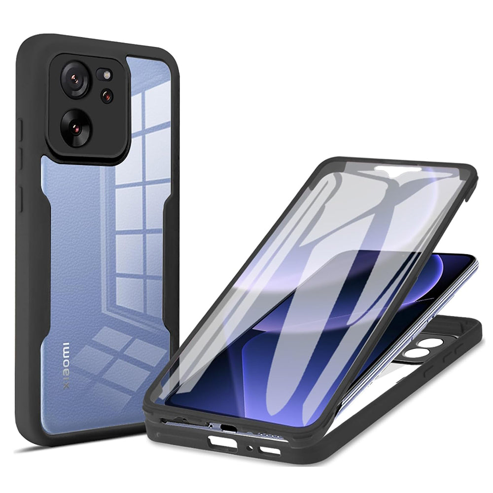 Coque pour Xiaomi 13T Pro / 13T, Techsuit, ColorVerse 360, Noire