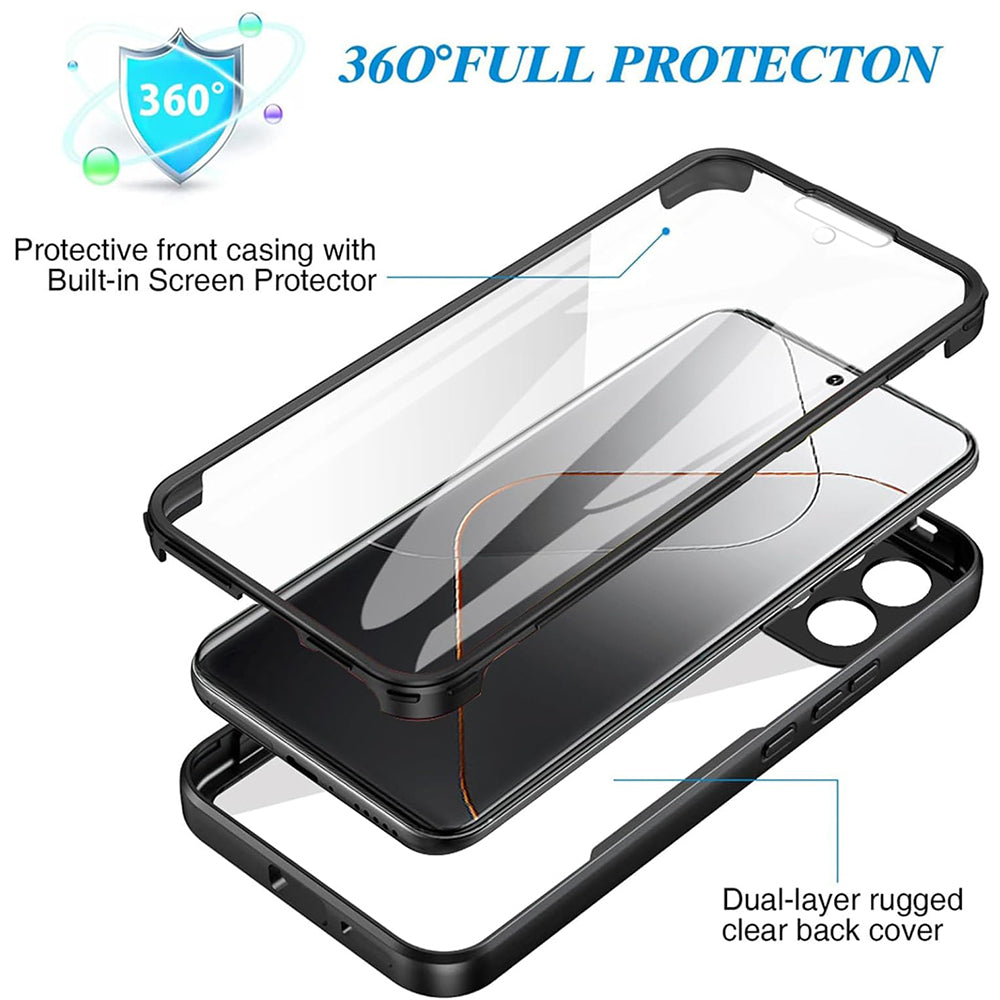 Coque pour Xiaomi 14, Techsuit, ColorVerse 360, Violet