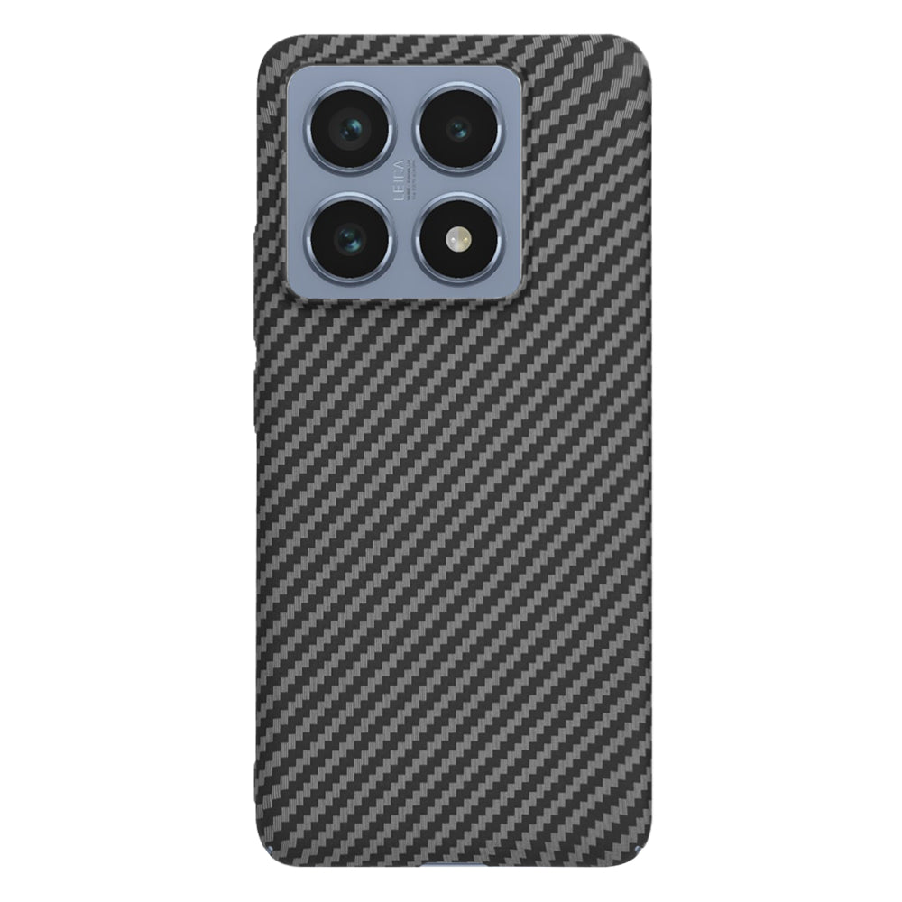 Coque pour Xiaomi 14T Pro, Techsuit, Carbonite FiberShell, Noire