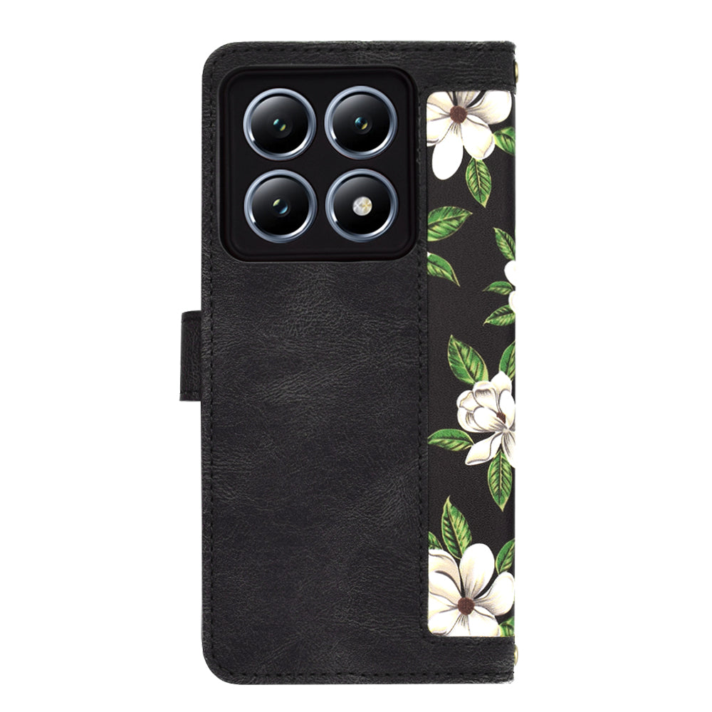 Coque pour Xiaomi 14T Pro, Techsuit, FlipCraft, Noire