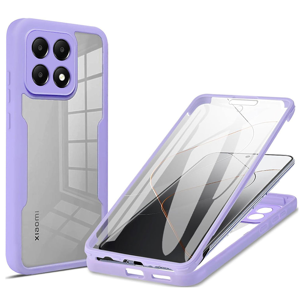 Coque pour Xiaomi 14T, Techsuit, ColorVerse 360, Violet