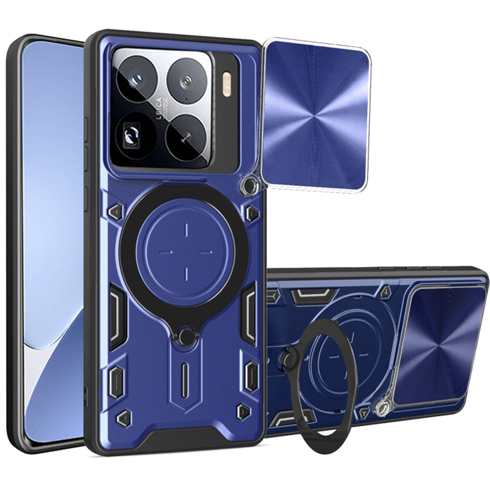 Coque pour Xiaomi 15 Pro, Techsuit, CamGuard Pro, Bleue